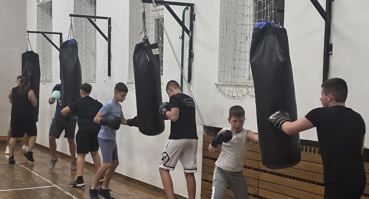 Arenica u bokserskom klubu "Dimke", ovako se stvaraju budući šampioni