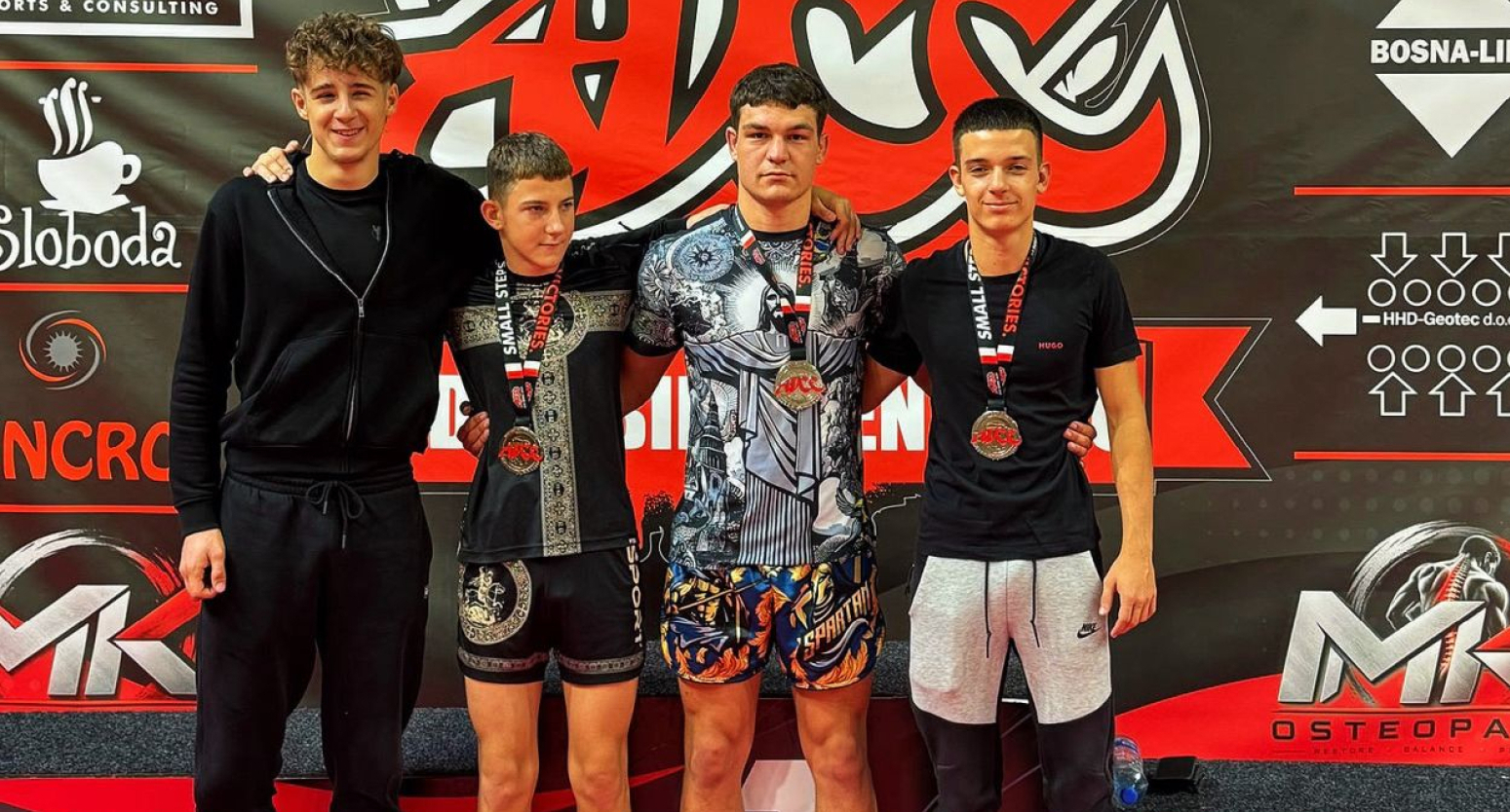 Srebrne medalje za Vuka Ilića i Petra Dobrića na ADCC takmičenju u Tuzli